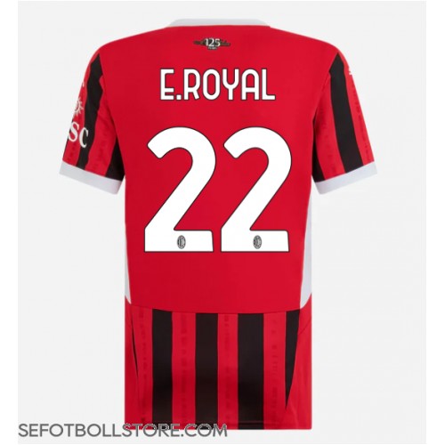 AC Milan Emerson Royal #22 Replika Hemmatröja Dam 2024-25 Kortärmad